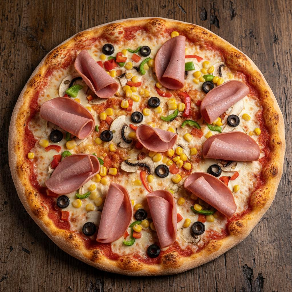 Mortadella Pizza